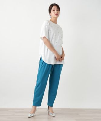 【店舗人気】フロントビジューＴシャツ