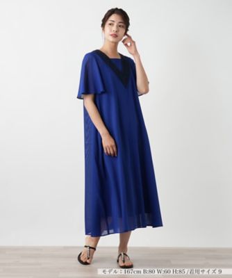 BOURGE (Women)/ブールジュ フレアワンピース