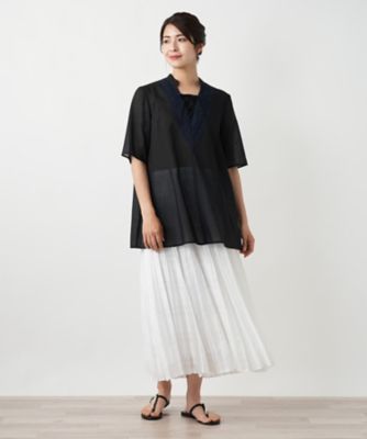 【店舗人気】レースアップブラウス