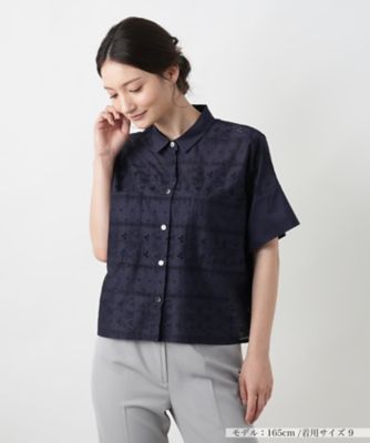 ＜Leilian (Women)＞レースブラウス