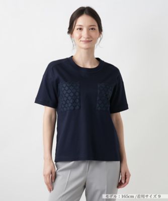 ＜Leilian (Women)＞レース切替Ｔシャツ