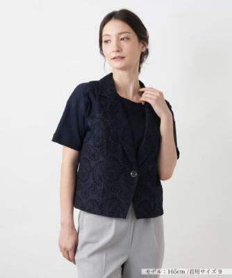 ＜Leilian (Women)＞ベスト－ＦＲＡＮＣＯ　ＦＥＲＲＡＲＯ　ｆｏｒ　Ｌｅｉｌｉａｎ