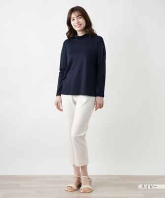 ハイネックカットソー【Leilian WHITE LABEL