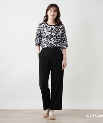 ストレートパンツ【Ｌｅｉｌｉａｎ　ＷＨＩＴＥ　ＬＡＢＥＬ】