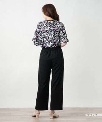 ストレートパンツ【Ｌｅｉｌｉａｎ　ＷＨＩＴＥ　ＬＡＢＥＬ】