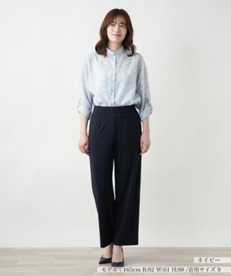 ストレートパンツ【Ｌｅｉｌｉａｎ　ＷＨＩＴＥ　ＬＡＢＥＬ】