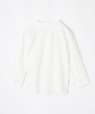 カットワーク刺繍ブラウス【Ｌｅｉｌｉａｎ　ＷＨＩＴＥ　ＬＡＢＥＬ】
