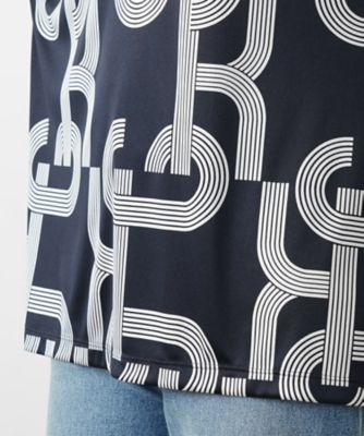 プリントブラウス【ＲＯＣＨＡＳ　Ｐｒｅｍｉｅｒｅ】