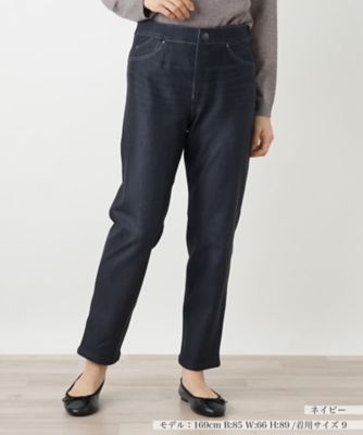 ＜Leilian (Women)＞リバーシブルスリムパンツ