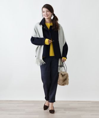 デニム風スリムパンツ | Leilian (Women)/レリアン | 三越伊勢丹