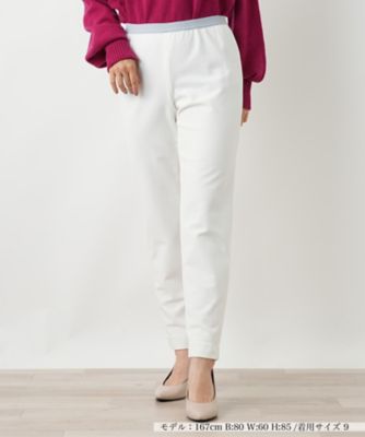 ＜Leilian (Women)＞コーデュロイハイテンションスリムパンツ【２５年１０月カタログ】