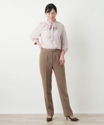 レリアン　ストレッチパンツ ストレートストレッチパンツ | Leilian (Women)/レリアン | 三越