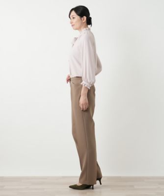 専用【新品だけど難アリ】レリアンのパンツ ストレートストレッチパンツ | Leilian (Women)/レリアン | 三越