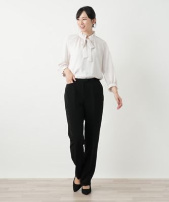 専用【新品だけど難アリ】レリアンのパンツ ストレートストレッチパンツ | Leilian (Women)/レリアン | 三越