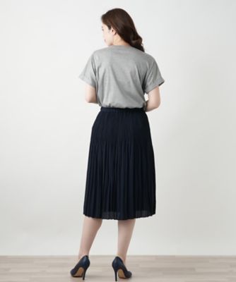 フラワーモチーフカットソー【ＭＵＳＥ　ＢＹ　ＲＯＣＨＡＳ　Ｐｒｅｍｉｅｒｅ】
