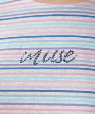 マルチボーダーカットソー【ＭＵＳＥ　ＢＹ　ＲＯＣＨＡＳ　Ｐｒｅｍｉｅｒｅ】