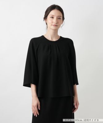 ＜Leilian (Women)＞タックフレアブラウス