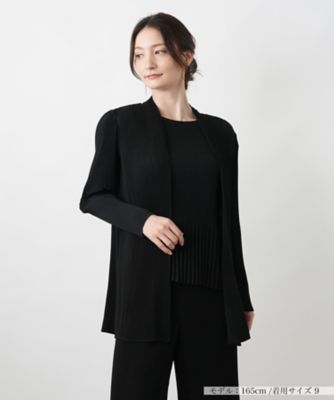 ＜Leilian (Women)＞プリーツ羽織ブラウス