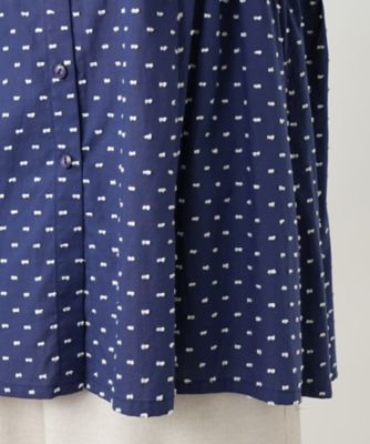 スタンドカラーブラウス【Ｌｅｉｌｉａｎ　ＷＨＩＴＥ　ＬＡＢＥＬ】