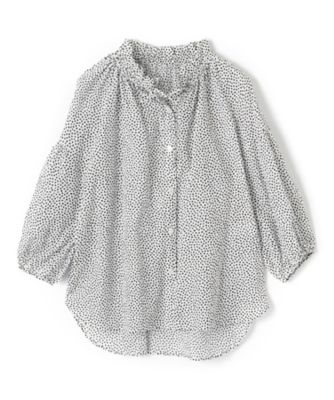 ＜Leilian (Women)＞プリントブラウス【Ｌｅｉｌｉａｎ　ＷＨＩＴＥ　ＬＡＢＥＬ】
