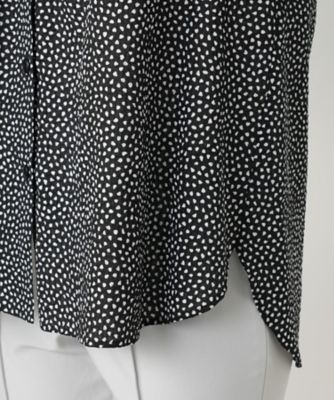 プリントブラウス【Ｌｅｉｌｉａｎ　ＷＨＩＴＥ　ＬＡＢＥＬ】
