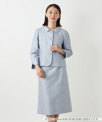 レースジャカードスーツ | Leilian (Women)/レリアン | 三越