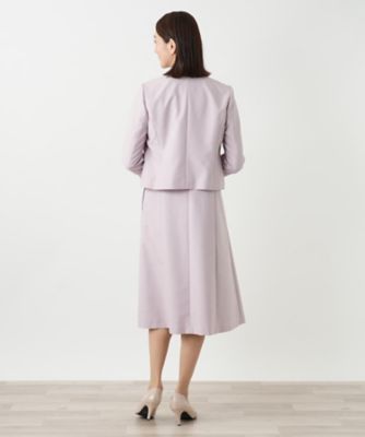 【美品】近年モデル✨️レリアン　高級ウール100%　アンサンブル　ビジュー　XL 美品】近年モデル✨️レリアン 高級ウール100% アンサンブル ビジュー