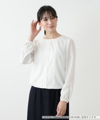 【美品】Leilian レリアン　ボウタイブラウス　現行品　セレモニー 切替ボウタイブラウス【セレモニー】 | Leilian (Women