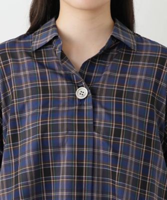 チェックブラウス【Ｌｅｉｌｉａｎ　ＷＨＩＴＥ　ＬＡＢＥＬ】