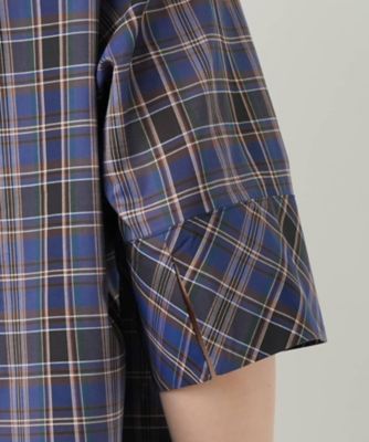 チェックブラウス【Ｌｅｉｌｉａｎ　ＷＨＩＴＥ　ＬＡＢＥＬ】
