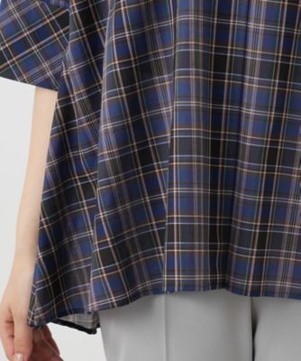 チェックブラウス【Ｌｅｉｌｉａｎ　ＷＨＩＴＥ　ＬＡＢＥＬ】