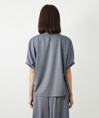 訳あり　レリアン サンプル　トップス ラメタックスリーブカットソー | Leilian (Women)/レリアン