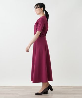 【極美品】Leitianブラウススーツ　アンサンブル 13号 花柄ブラウススーツ【セレモニー】【Leilian WHITE