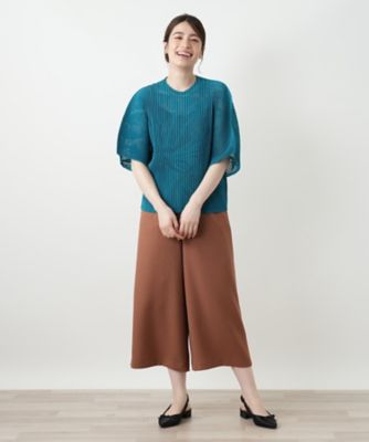 透かし編みビッグスリーブブラウス | Leilian (Women)/レリアン