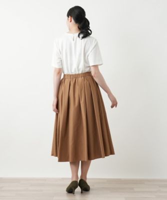 洗えるギャザースカート | Leilian (Women)/レリアン | 三越伊勢丹