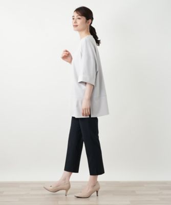 お値下げ！新品未使用です⭐️レリアン・イタリア製チュニック 切替チュニックカットソー | Leilian (Women)/レリアン | 三越