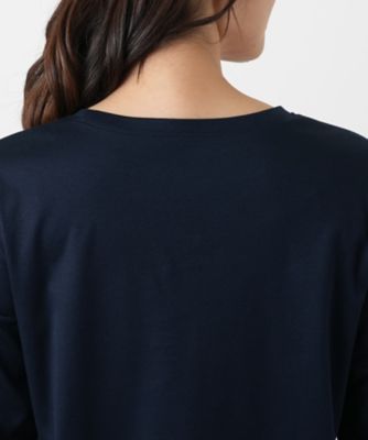 刺繍七分袖カットソー | Leilian (Women)/レリアン | 三越伊勢丹