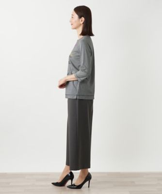 Laurencin、LE GAVALIER、海外版超希少レゾネ、新品額付 刺繍クルーネックカットソー | Leilian (Women)/レリアン | 三越