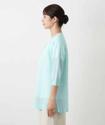 極美品▲2023▲レリアン Leilian/パール調ボタンカーディガン▲13＋ ノーボタンカーディガン | Leilian (Women)/レリアン | 三越