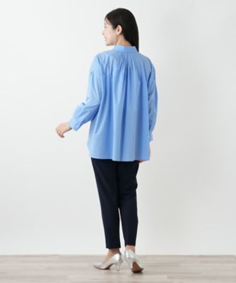 くすみブルー　レリアン　トップス shirt・blouse – LIAN