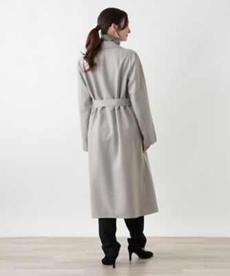 リバーシブルロングコート【LORO PIANA】 | Leilian (Women