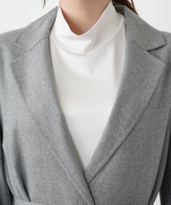 リバーシブルロングコート【LORO PIANA】 | Leilian (Women
