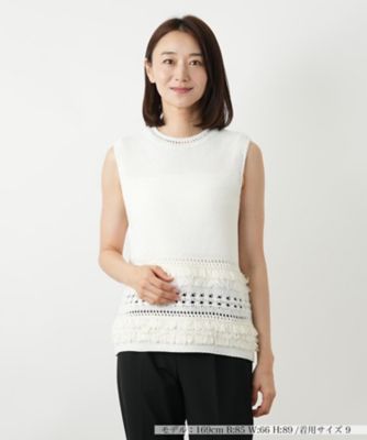 【ROCHAS Premiere レリアン】 ハイネック プルオーバーニット ハイネックニットプルオーバー | Leilian (Women)/レリアン