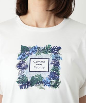プリントTシャツ【Leilian WHITE LABEL