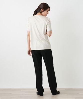 美品レリアントップス♡現行モデル半袖カットソー変形デザイン大きいサイズ13号LL 美品レリアントップス♡現行モデル半袖カットソー変形デザイン