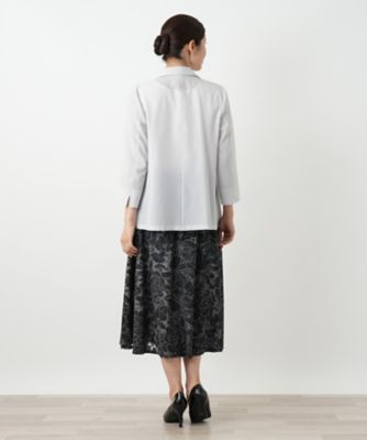 ☆カイページ☆【Leilian】素敵な七分袖ジャケットとインナーセットL 七分袖ジャケット | Leilian (Women)/レリアン | 三越伊勢丹オンライン