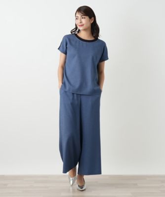 ⭐️新品⭐️Leilianレリアン　異素材カットソー　サイズ13＋　大きめサイズ 店舗人気】プリントTシャツ【Leilian WHITE LABEL】|レリアン