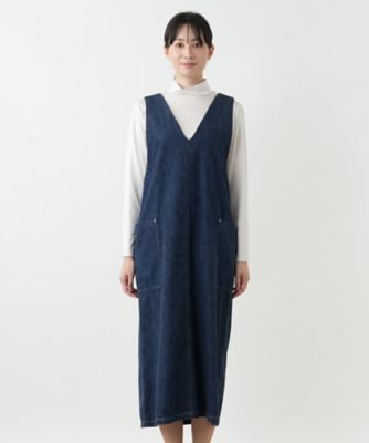 デニムジャンパースカート【L JEANS】 | Leilian (Women