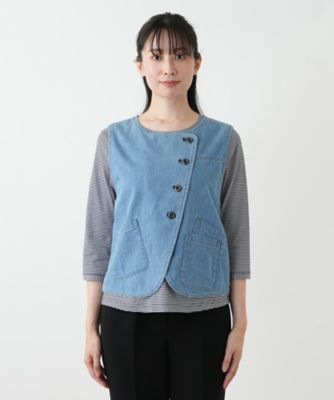 デニムベスト【L JEANS】 | Leilian (Women)/レリアン | 三越