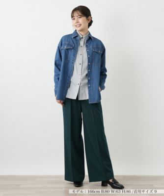 洗えるデニムブラウス【25年9月カタログ】 | Leilian (Women